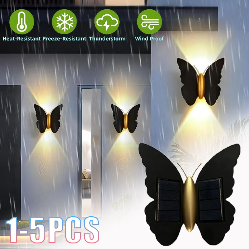 Outdoor Lighting Accent - Lampe murale solaire en forme de