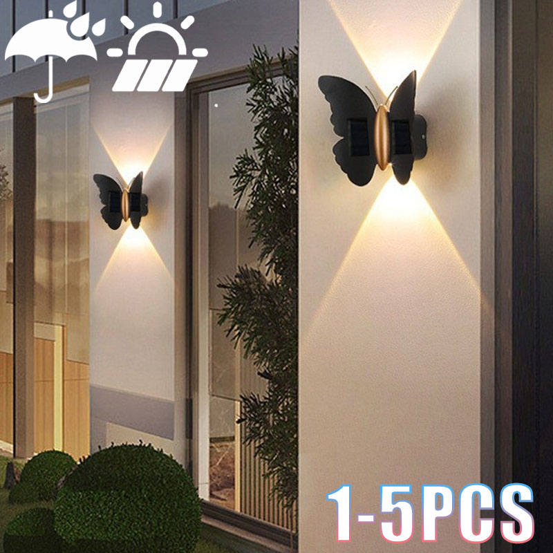 Outdoor Lighting Accent - Lampe murale solaire en forme de