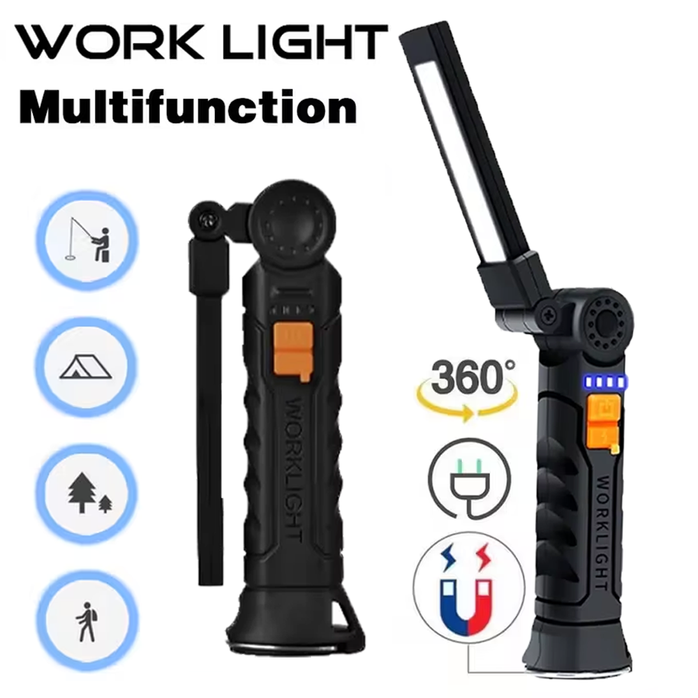 Outdoor Lighting Types - Lampe de poche LED COB Portable,
