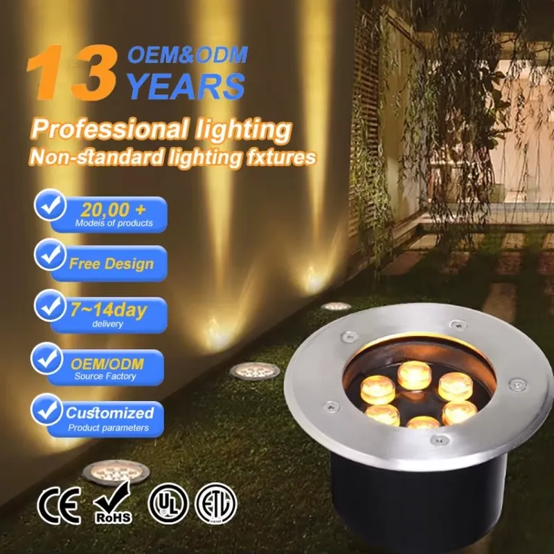 Outdoor Lighting Driveway - Lumière LED souterraine étanche IP67 12V