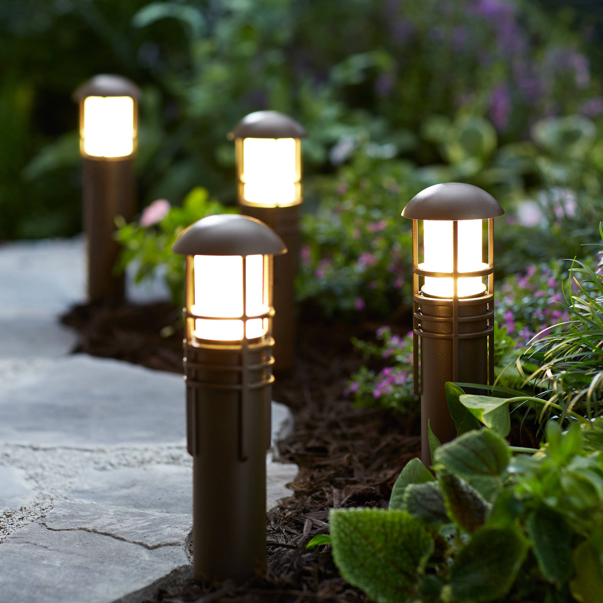 Outdoor Lighting Driveway - QACA Lampes LED 12V 3W basse