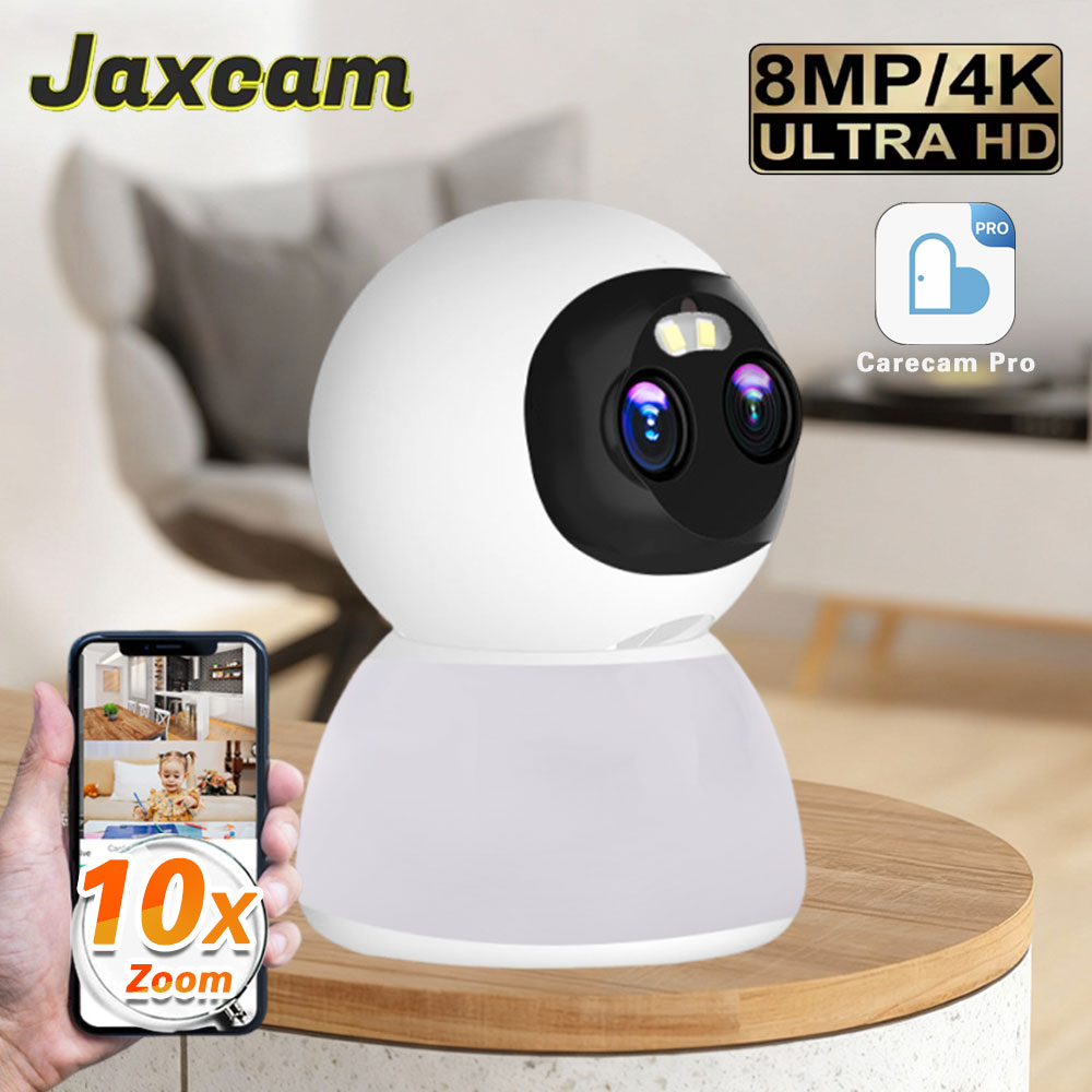 Outdoor Lighting No Electricity - Caméra IP WiFi PTZ 8MP 4K
