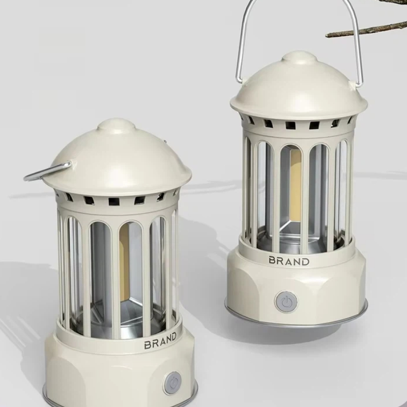 Outdoor Lighting Types - Lanterne de camping rétro générique, portable,