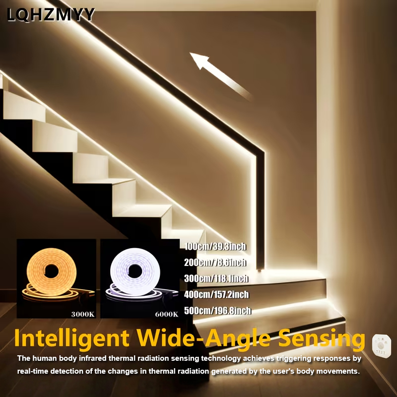 Outdoor Lighting Options - Bande lumineuse LED avec détecteur de