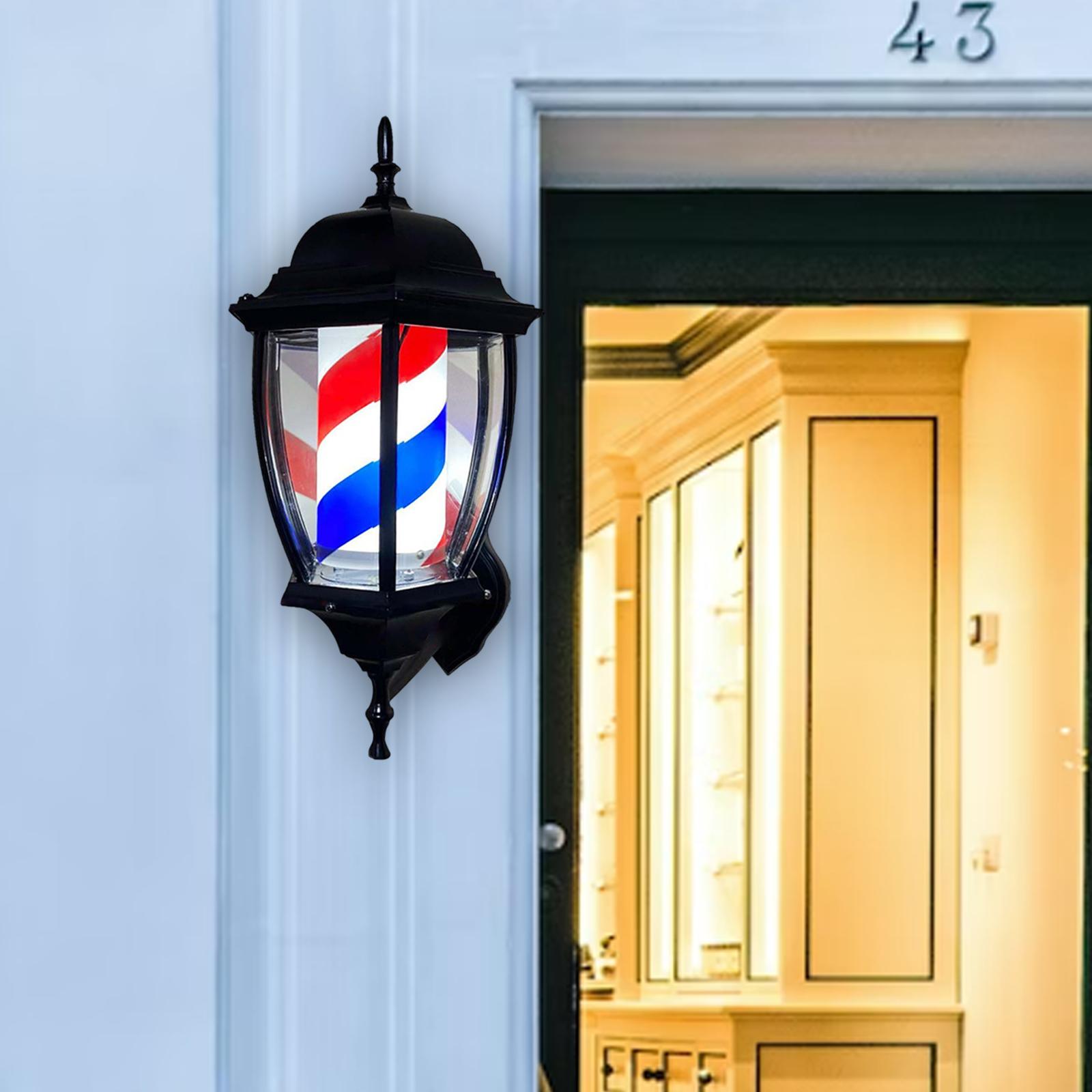 Outdoor Lighting Poles - Poteau de barbier, éclairage rotatif d'extérieur,