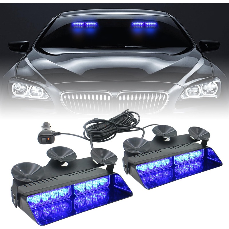 Deck Step Light - Lumières stroboscopiques d'urgence LED 2 en
