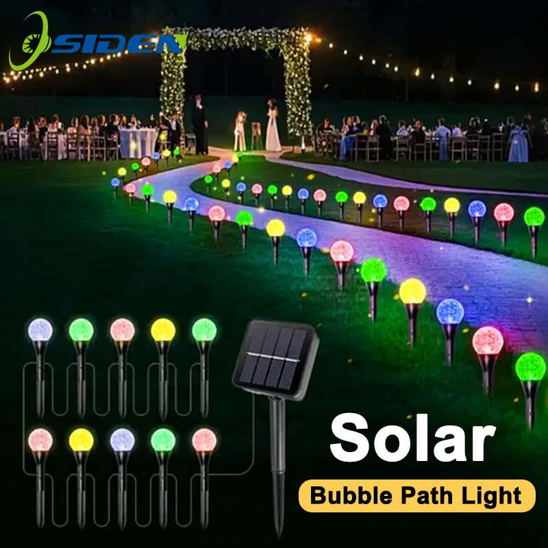 Outdoor Lighting Driveway - Guirlande lumineuse solaire à 30 LED