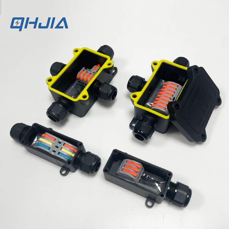 Outdoor Lighting Extension Cord - Boîtier de jonction étanche IP68 en