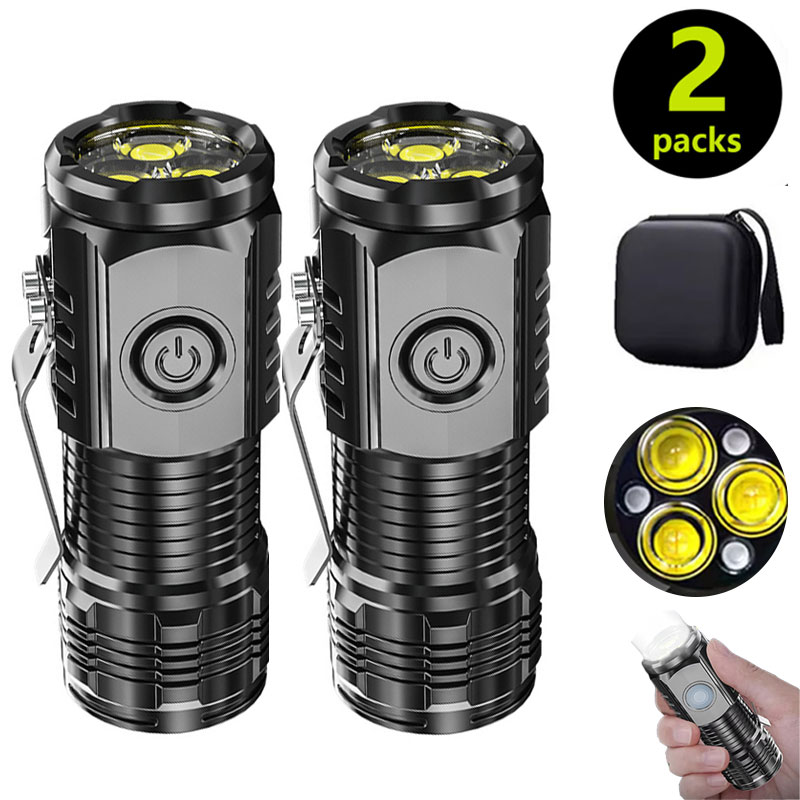 Outdoor Lighting B&Q - Mini lampe de poche 3LED avec