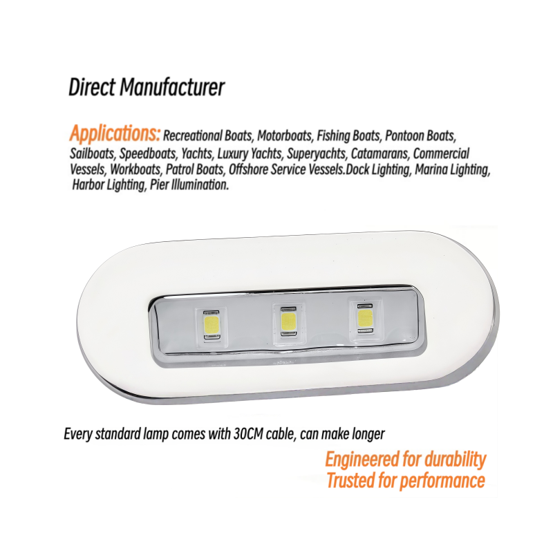 Deck Step Light - Lumière de courtoisie LED 3W 12V