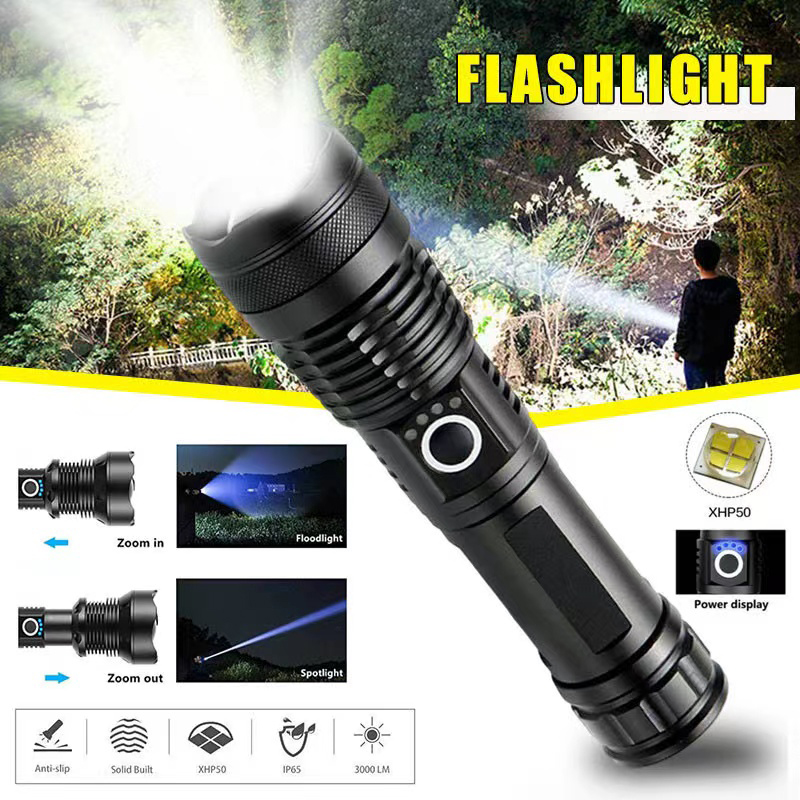 Outdoor Lighting B&Q - Lampe de poche LED haute puissance