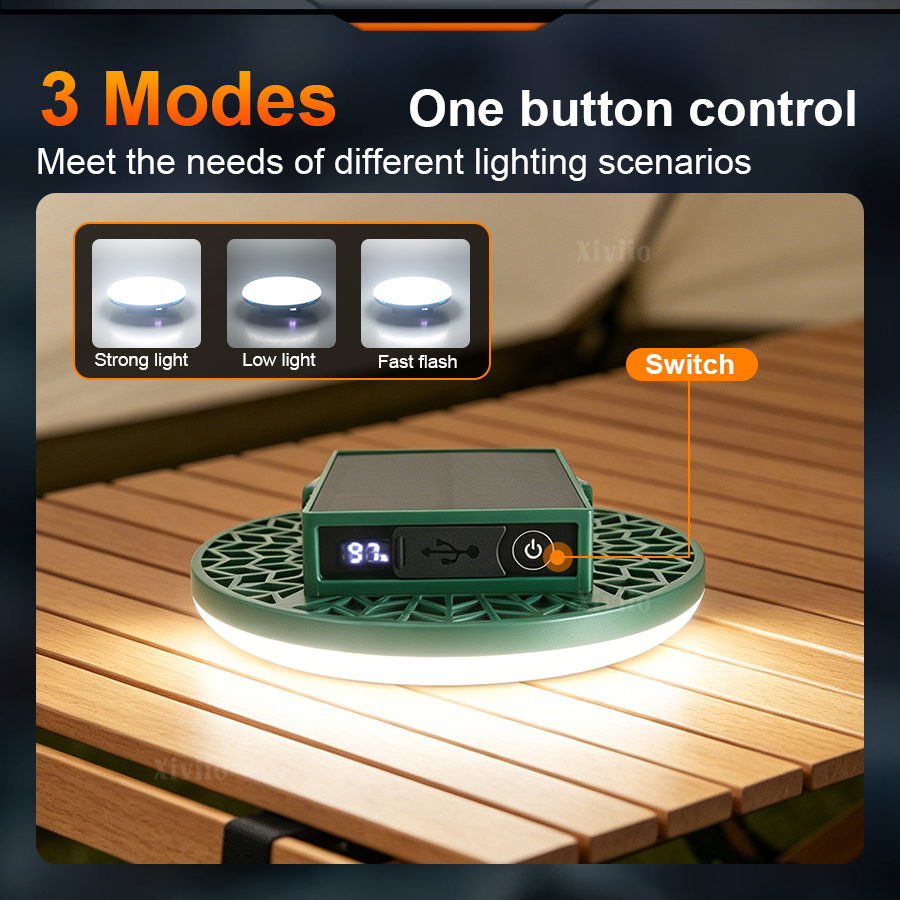 Lampe de camping solaire extér - Outdoor Lighting No Electricity avis et prix