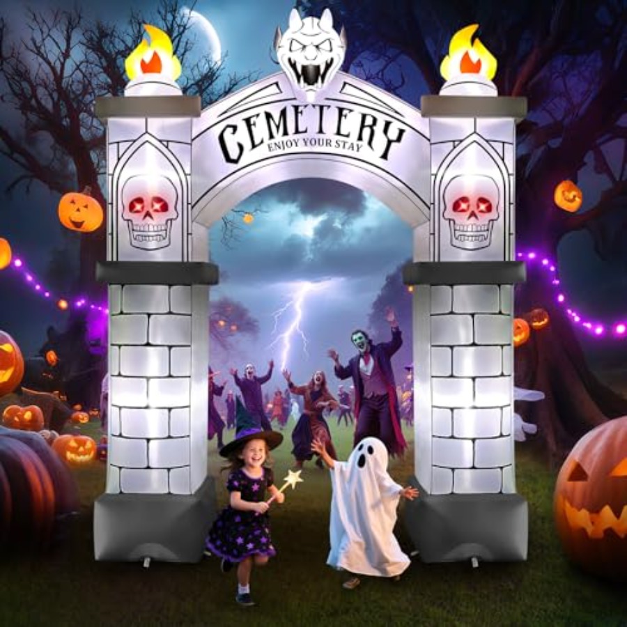 Arche gonflable d'Halloween de - Outdoor Lighting Event avis et prix