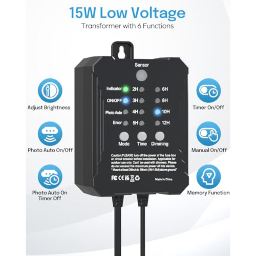 Kit d'éclairage de terrasse RG - Outdoor Lighting Kits Low Voltage avis et prix
