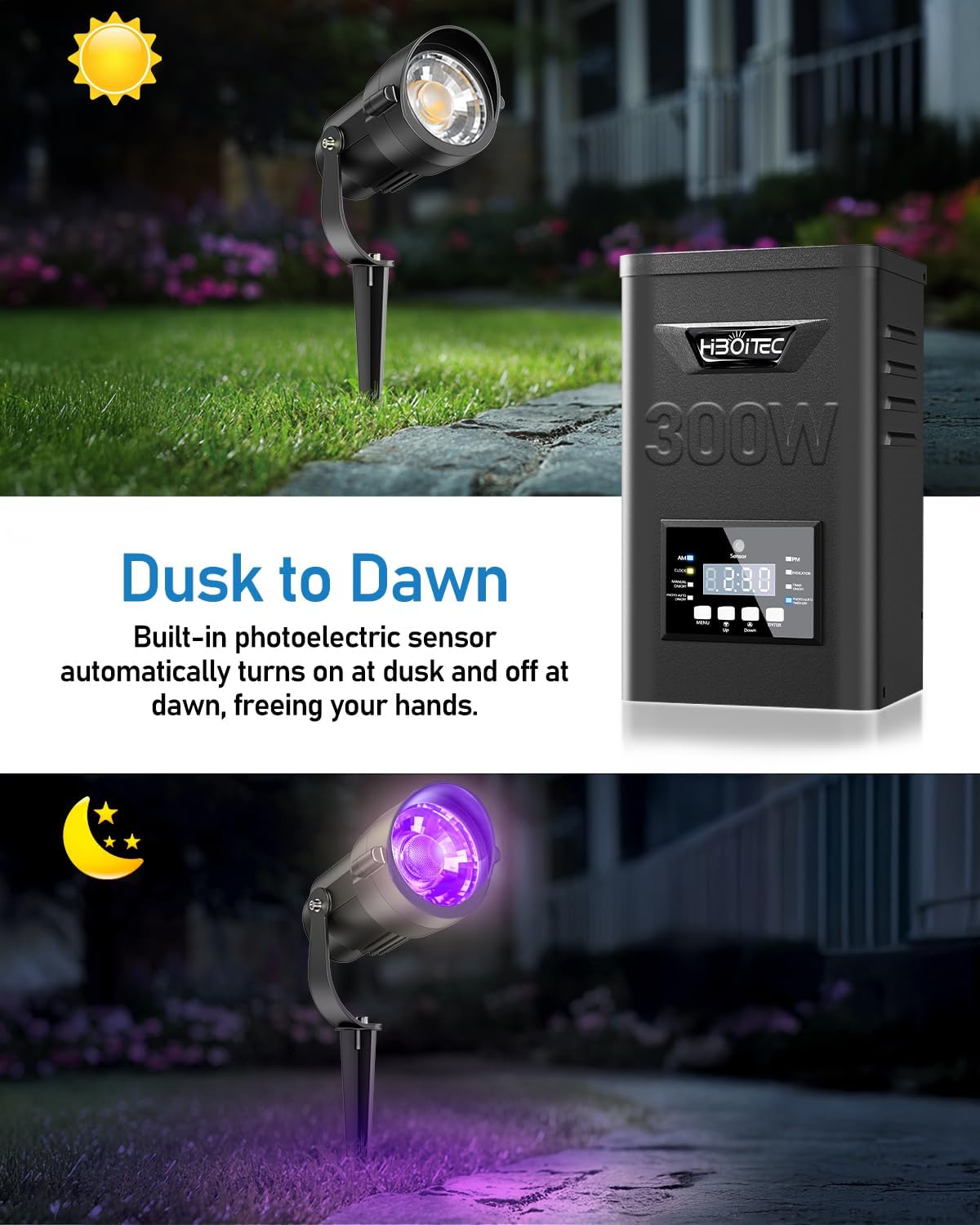 Kit d'éclairage paysager HIBOI - Outdoor Lighting Kits Low Voltage avis et prix
