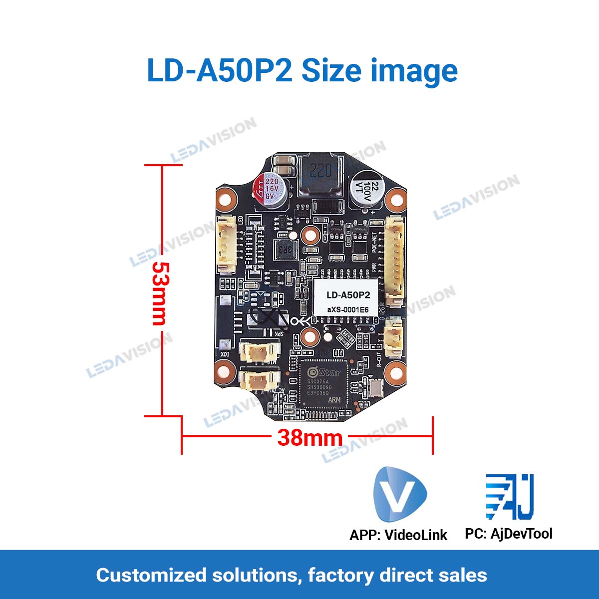 Module de caméra IP POE A50P2  - Outdoor Lighting No Electricity avis et prix