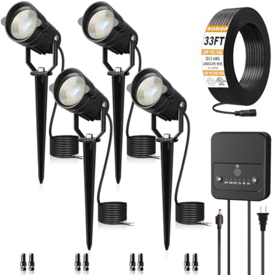 Kit d'éclairage paysager, lamp - Outdoor Lighting Kits Low Voltage avis et prix