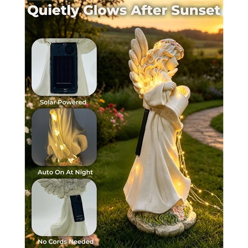 ABGE - Lumières solaires d'ang - Outdoor Lighting Accent avis et prix