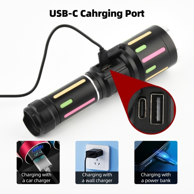 Lampe torche fluorescente à lu - Outdoor Lighting Rechargeable avis et prix