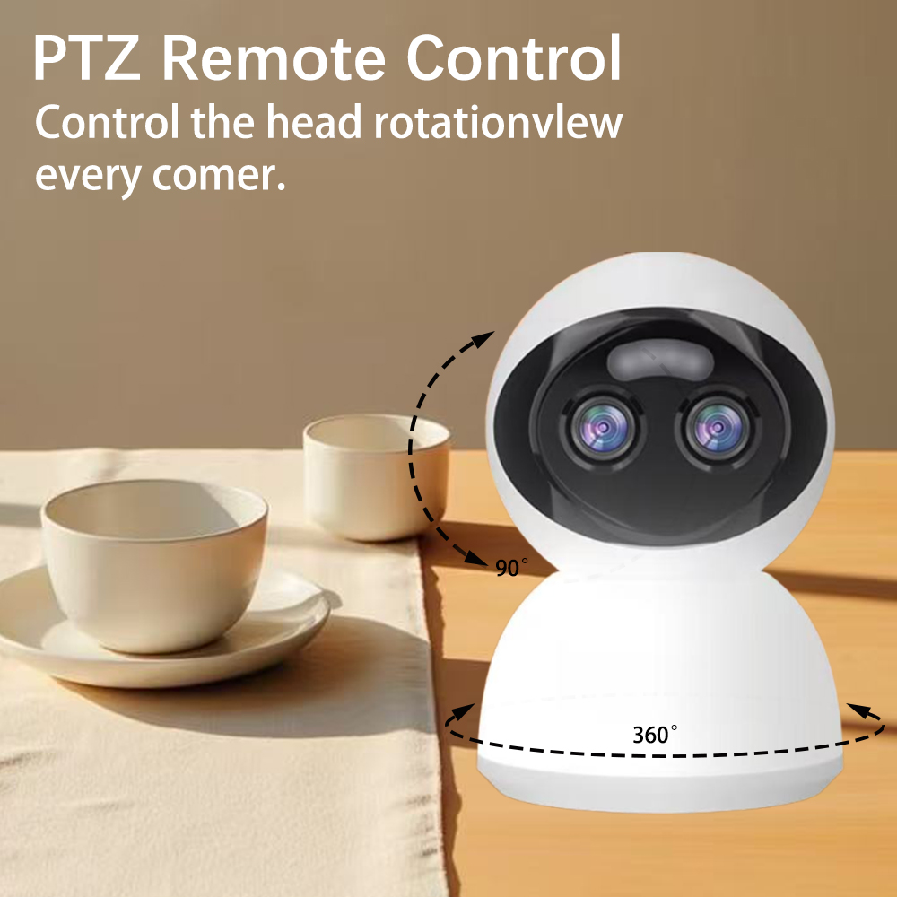 Caméra IP WiFi PTZ 8MP 4K HD a - Outdoor Lighting No Electricity avis et prix