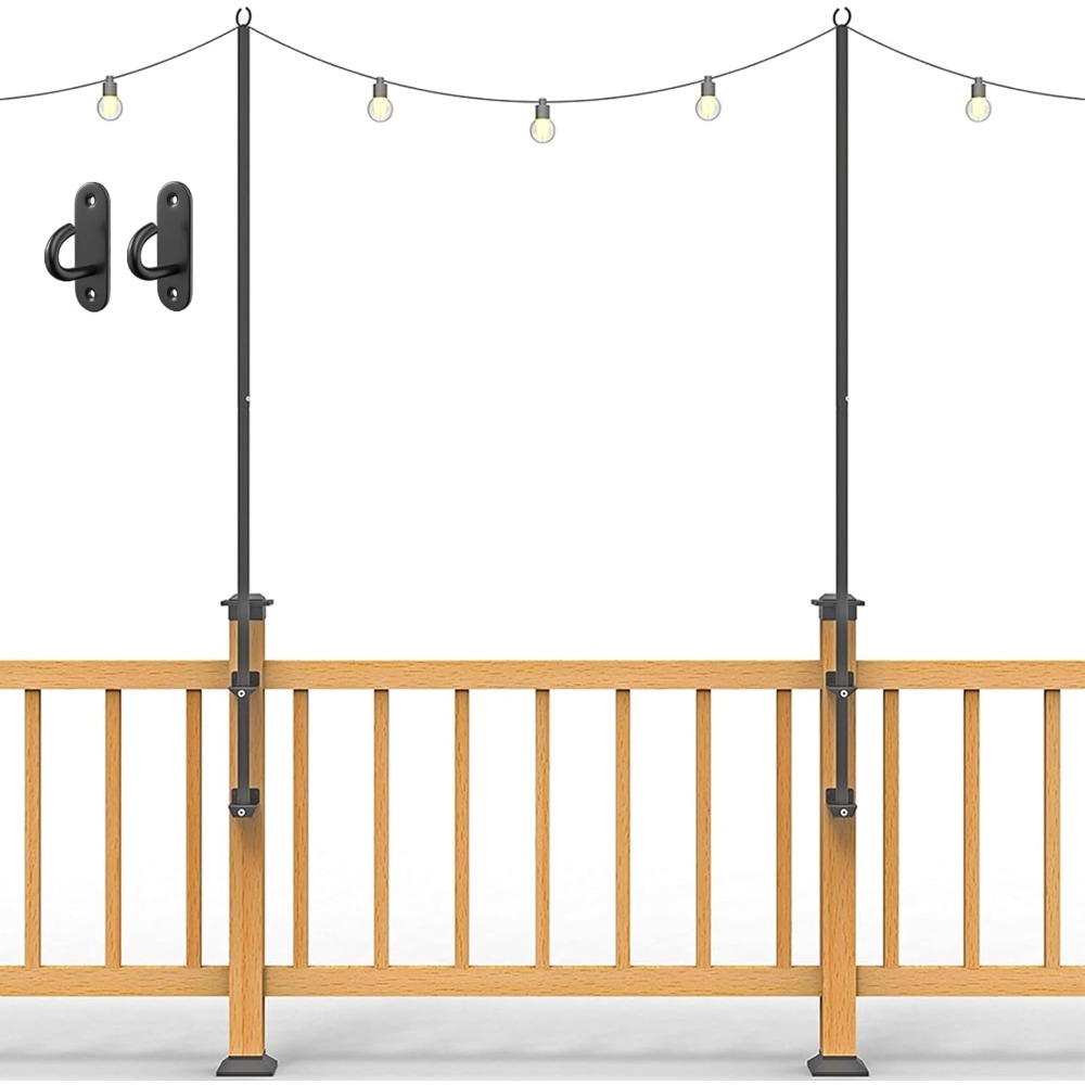 Paquet de 2 poteaux lumineux d - Outdoor Lighting Poles avis et prix