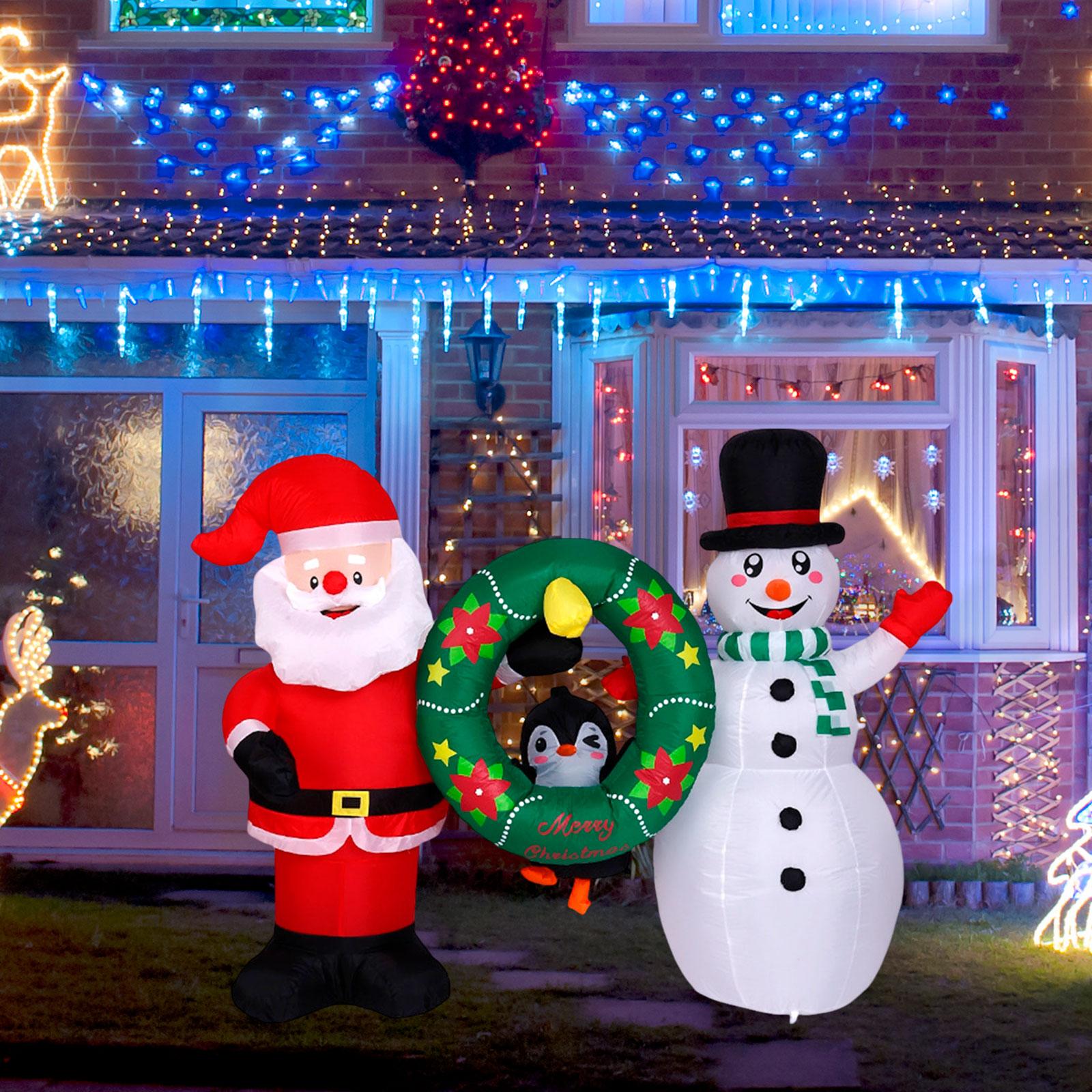 Décoration gonflable de noël,  - Xmas Outdoor Lighting Decorations avis et prix