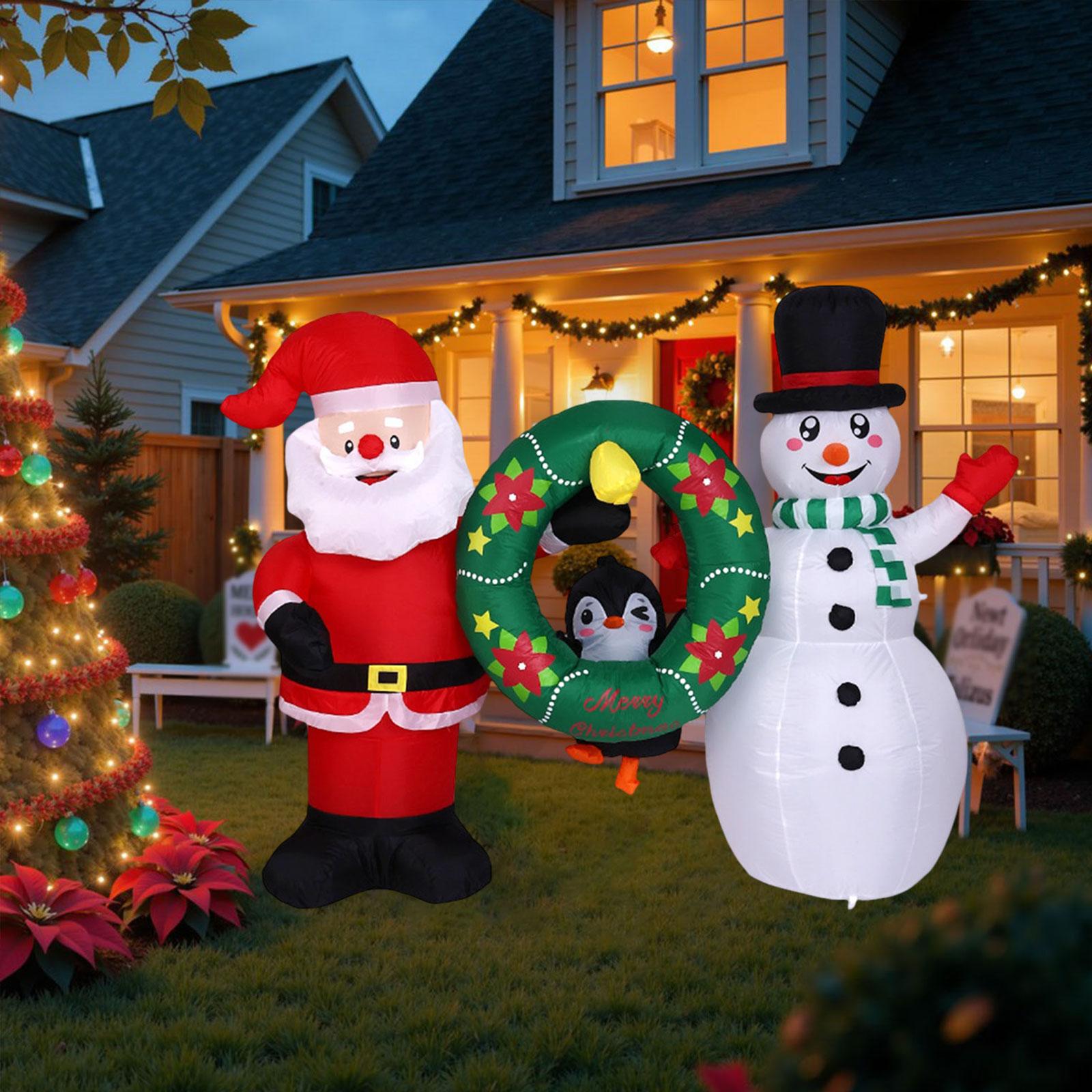 Décoration gonflable de noël,  - Xmas Outdoor Lighting Decorations avis et prix