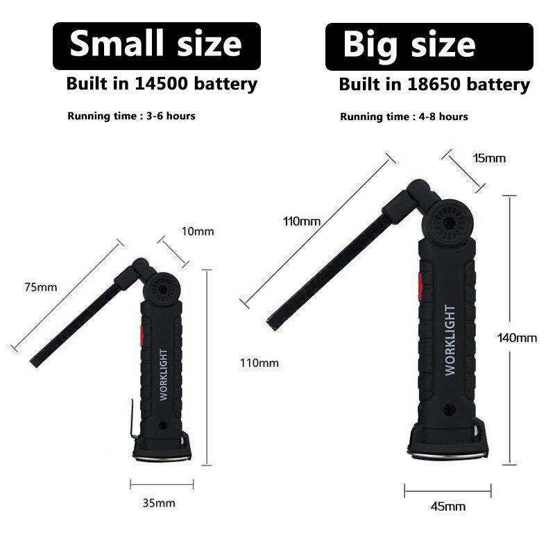 Lampe torche LED pliable porta - Outdoor Lighting Types avis et prix