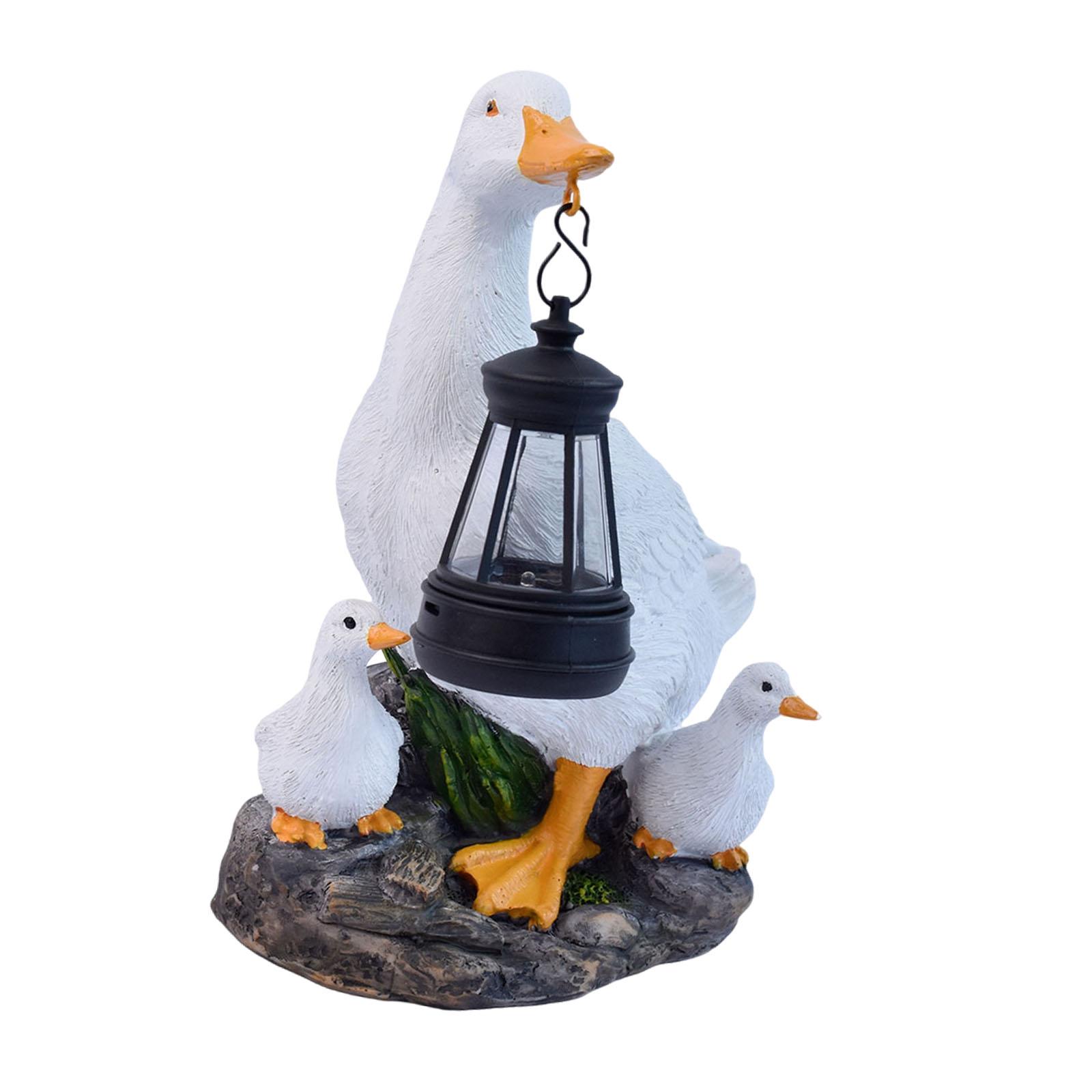 Ornement de canard blanc avec  - Outdoor Lighting Accent avis et prix