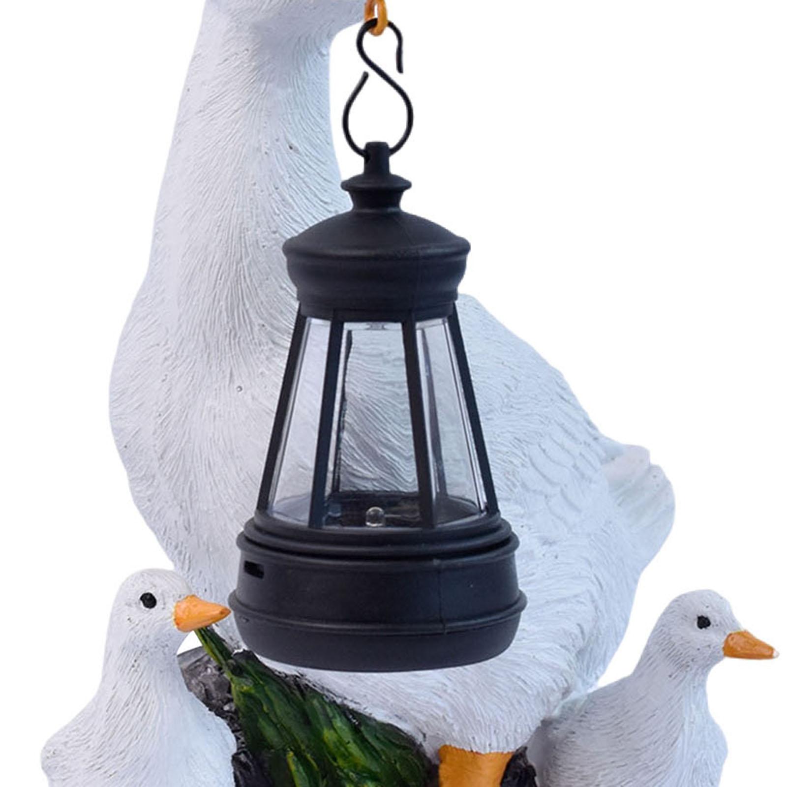 Ornement de canard blanc avec  - Outdoor Lighting Accent avis et prix