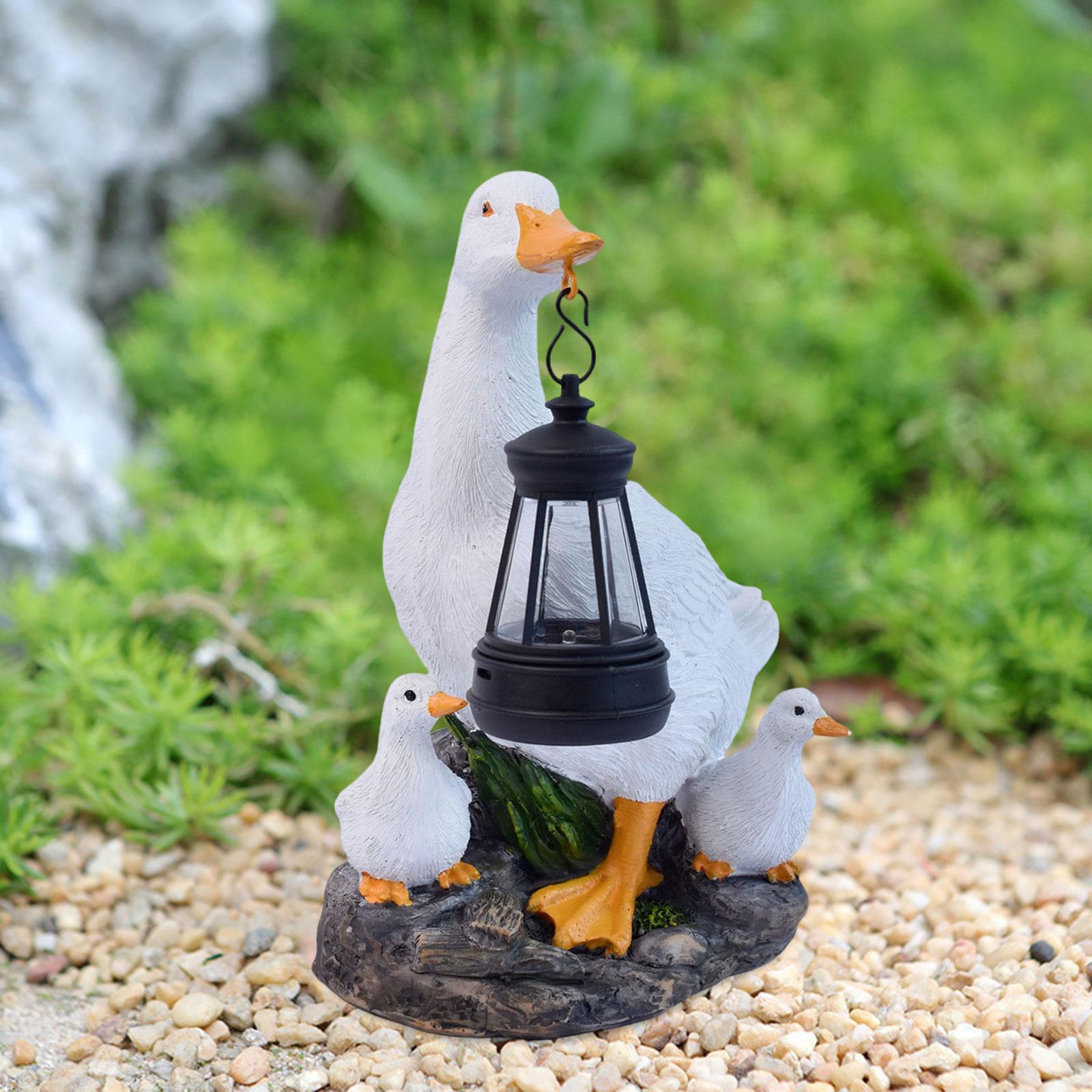 Ornement de canard blanc avec  - Outdoor Lighting Accent avis et prix