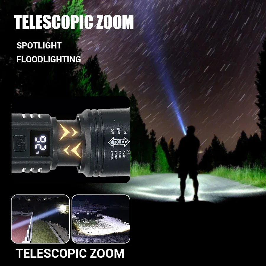 Lampe de poche LED avec affich - Outdoor Lighting Poles avis et prix