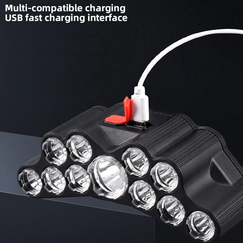 Lampe frontale à 11 LED, lumiè - Outdoor Lighting B&Q avis et prix