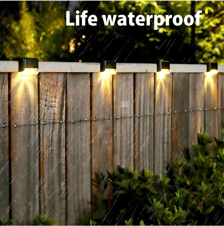 Lampe de clôture solaire étanc - Deck Step Light avis et prix