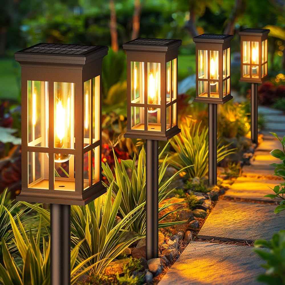 Lampe solaire d'extérieur, écl - Outdoor Lighting Driveway avis et prix