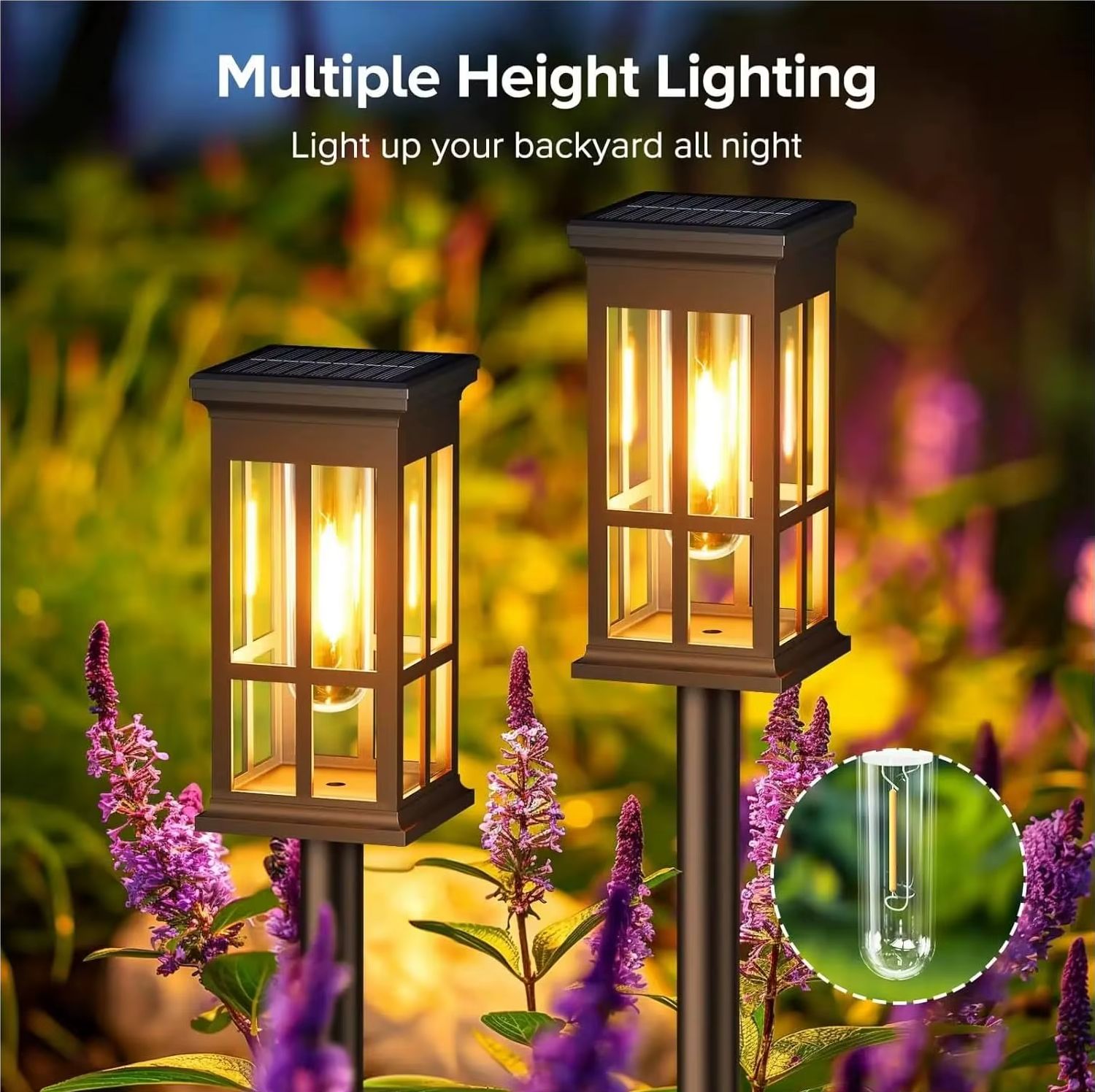 Lampe solaire d'extérieur, écl - Outdoor Lighting Driveway avis et prix