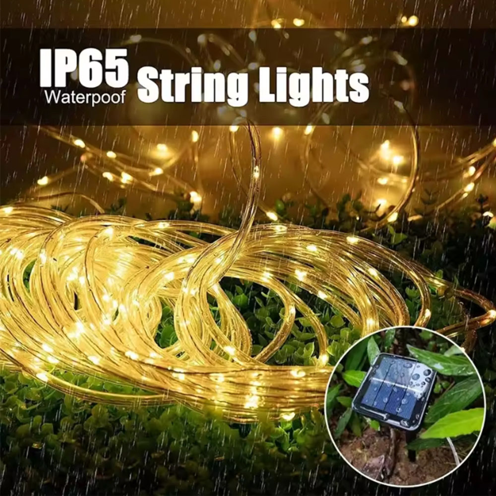Guirlande lumineuse solaire d' - Outdoor Lighting Youtube avis et prix
