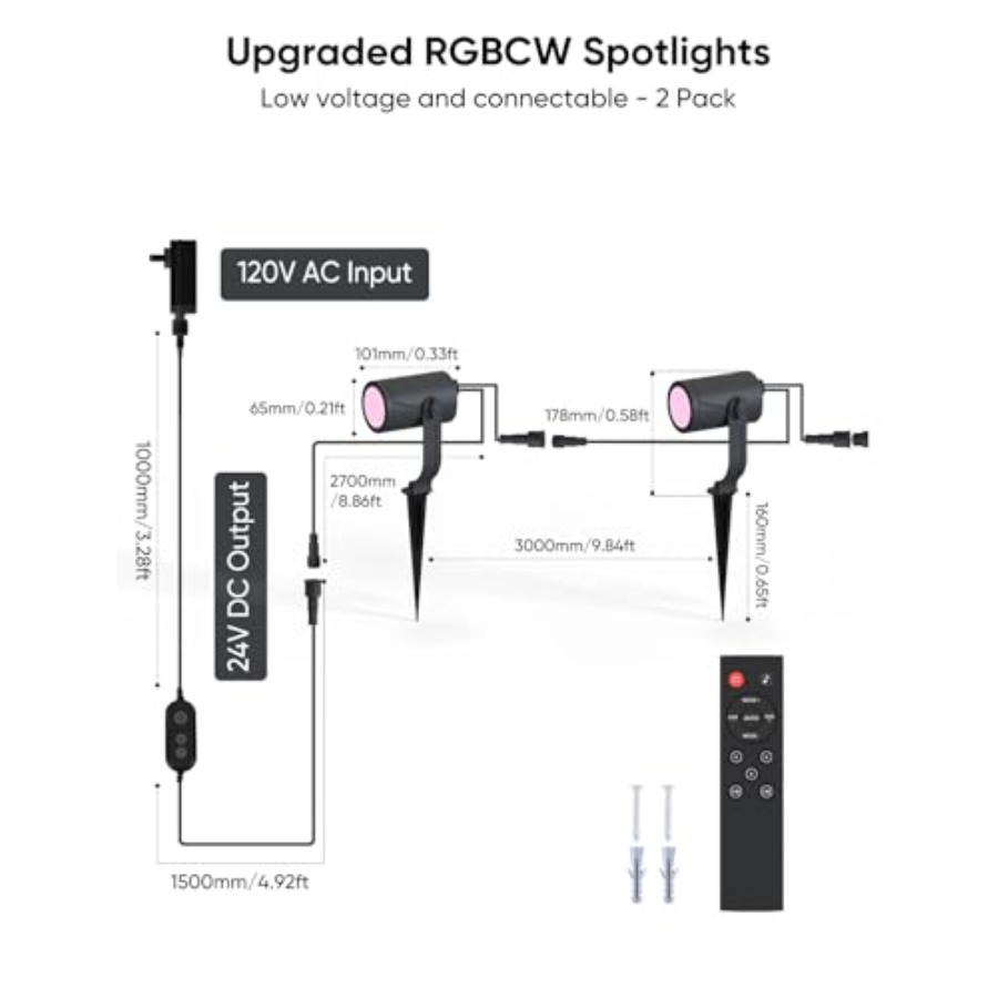 Projecteur extérieur 600lm, ki - Outdoor Lighting Kits Low Voltage avis et prix