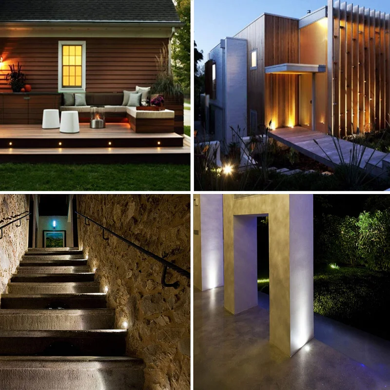 QITU LED lumières de jardin ex - Deck Step Light avis et prix