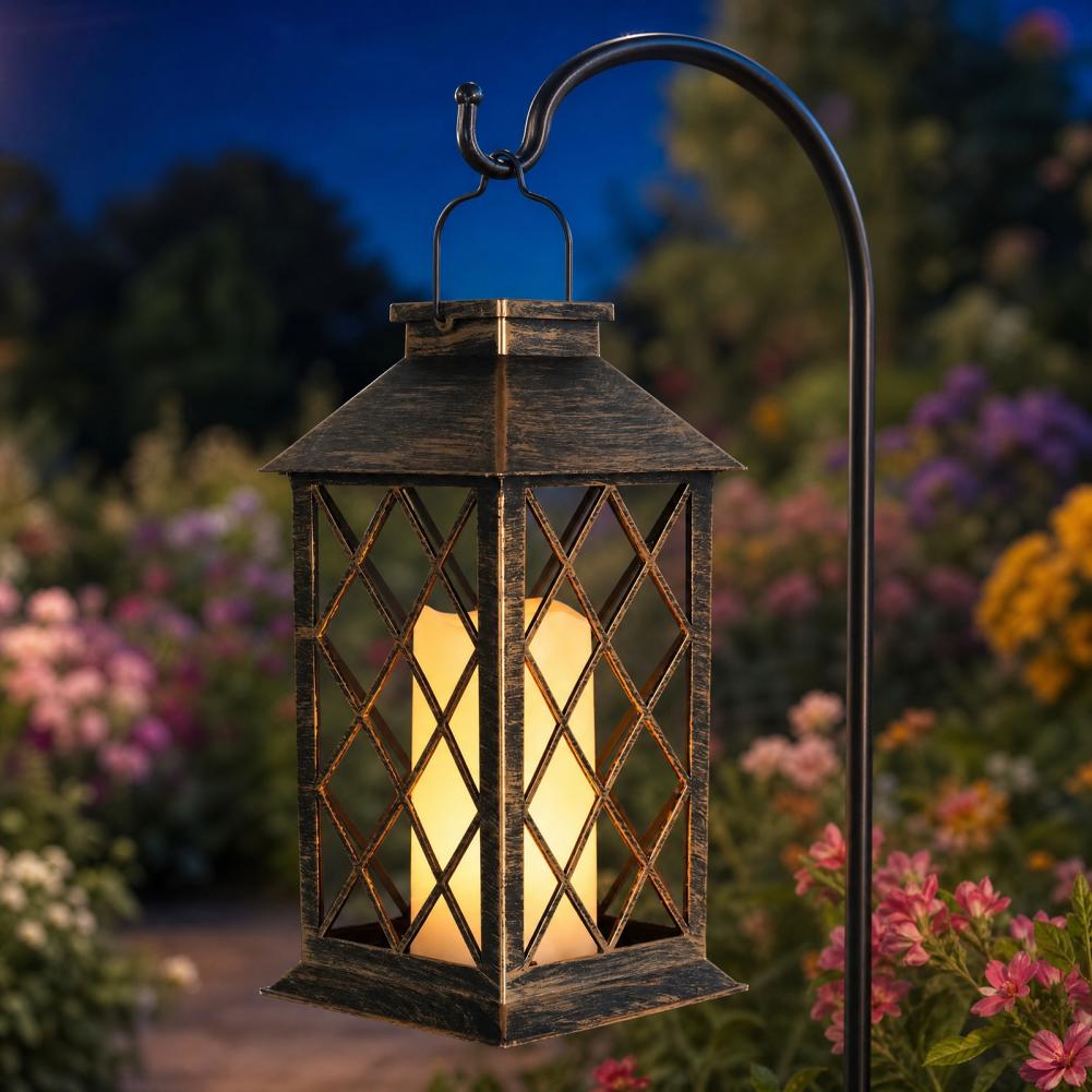 Lanterne solaire rétro, lanter - Outdoor Lighting Decoration avis et prix