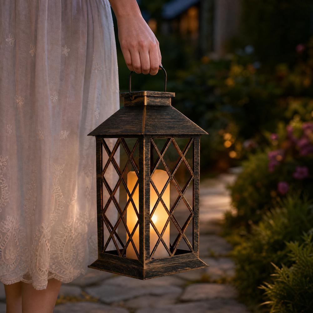 Lanterne solaire rétro, lanter - Outdoor Lighting Decoration avis et prix