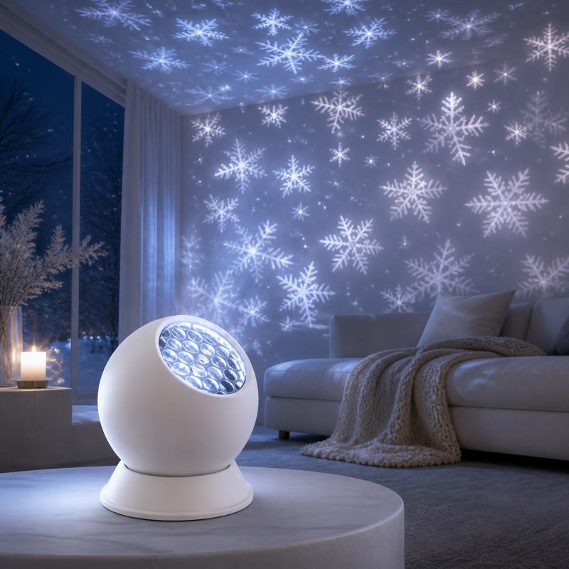 360 °   Projecteur LED rotatif - Xmas Outdoor Lighting Decorations avis et prix