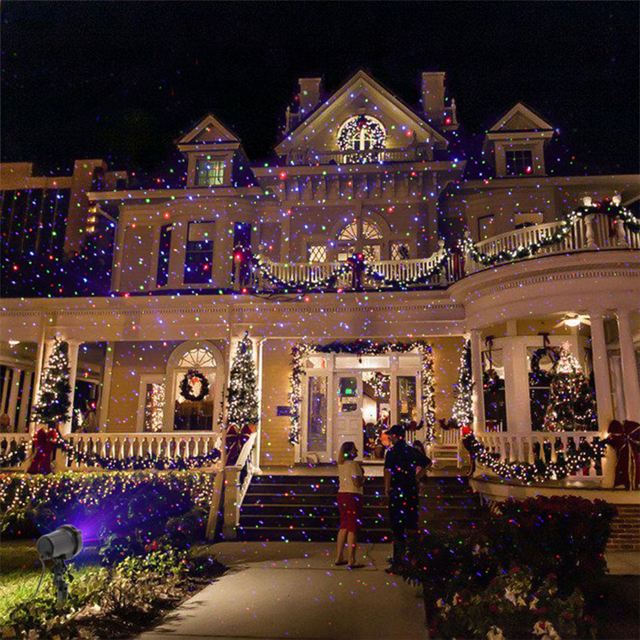 Projecteur Laser de noël en fo - Xmas Outdoor Lighting Decorations avis et prix