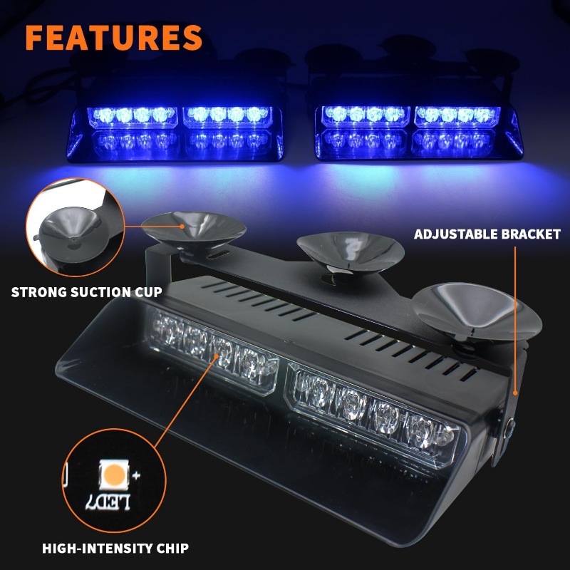 Lumières stroboscopiques d'urg - Deck Step Light avis et prix