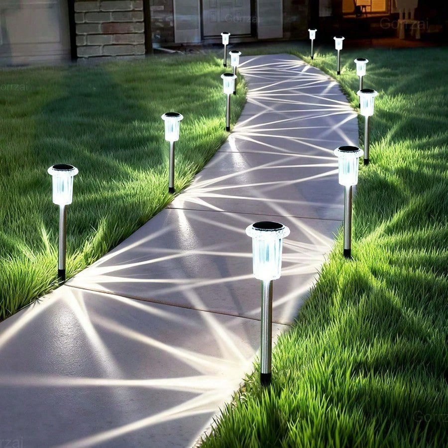 4 lampes solaires de jardin en - Outdoor Lighting Youtube avis et prix