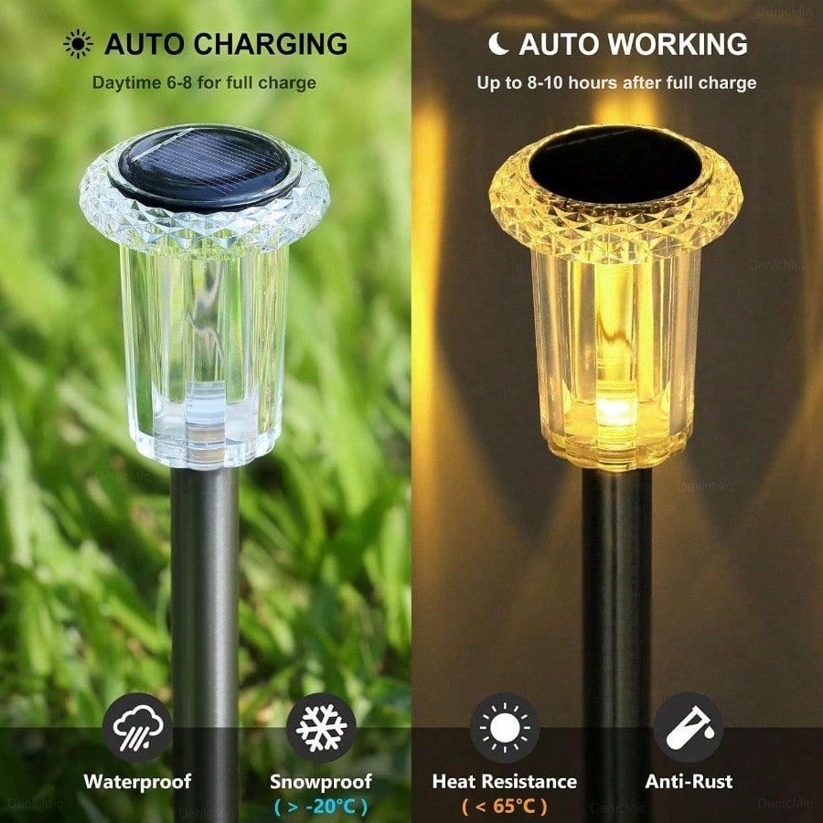 4 lampes solaires de jardin en - Outdoor Lighting Youtube avis et prix