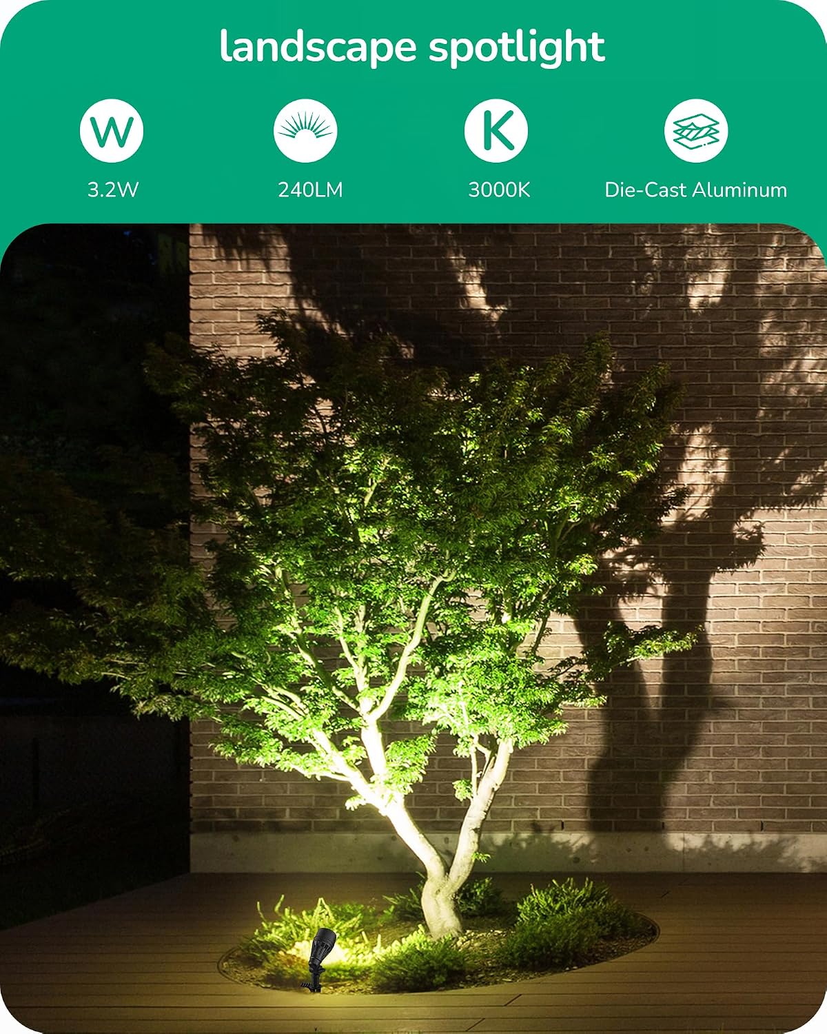 Projecteur basse tension en al - Outdoor Lighting Voltage avis et prix