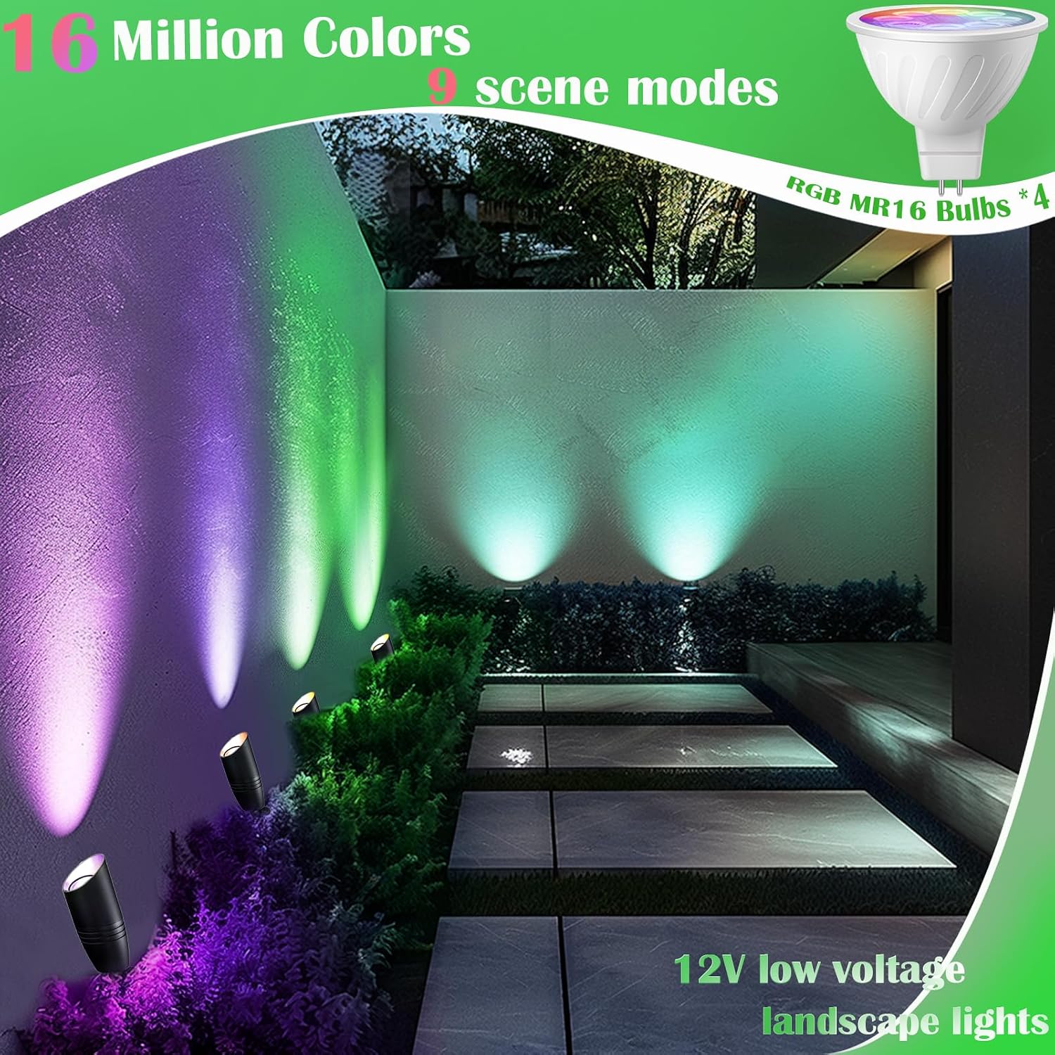 Kit d'éclairage paysager basse - Outdoor Lighting Kits Low Voltage avis et prix