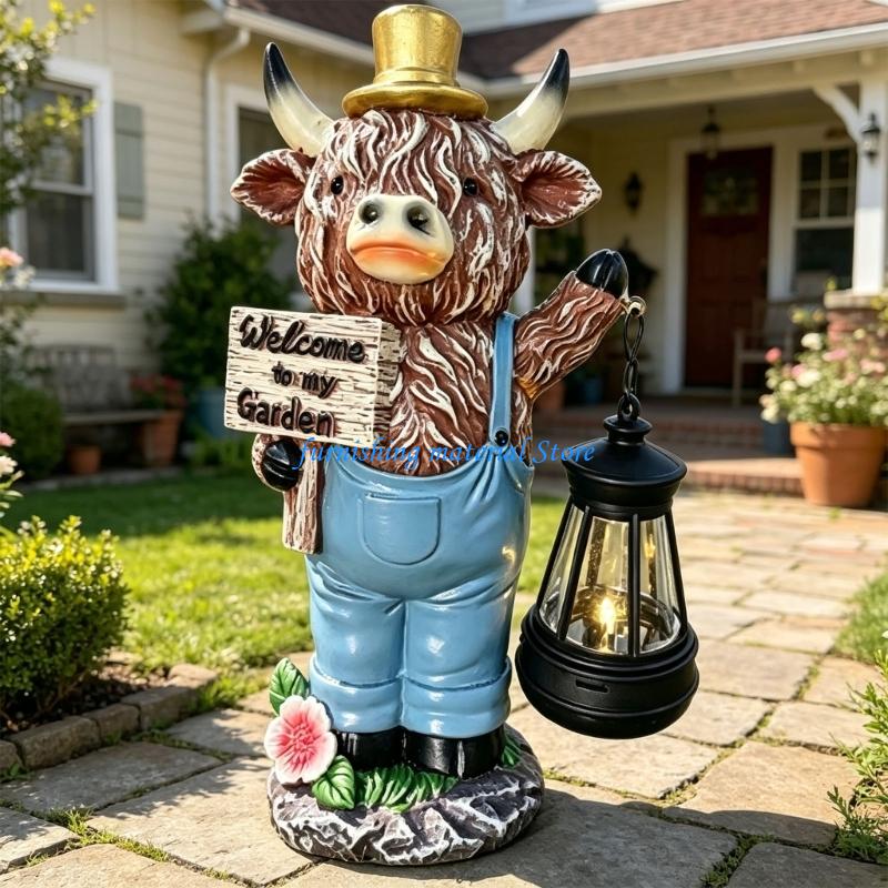 Y5GD – Statue jardin vache ave - Outdoor Lighting Accent avis et prix