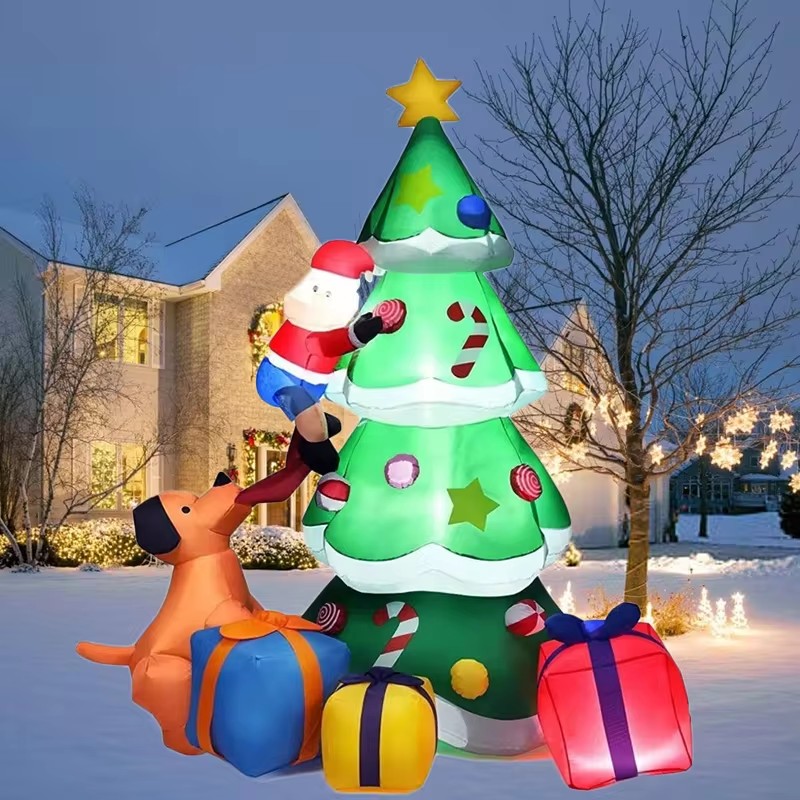 Sapin de Noël Gonflable Modèle - Xmas Outdoor Lighting Decorations avis et prix